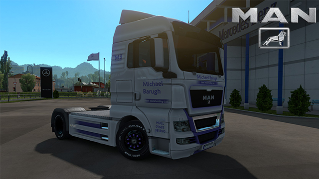 MAN TGX Michael Barugh BumbleBee SS Edition