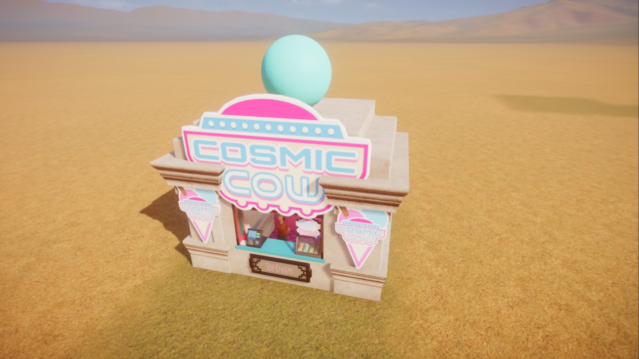 Cosmic Cow Ice Cream