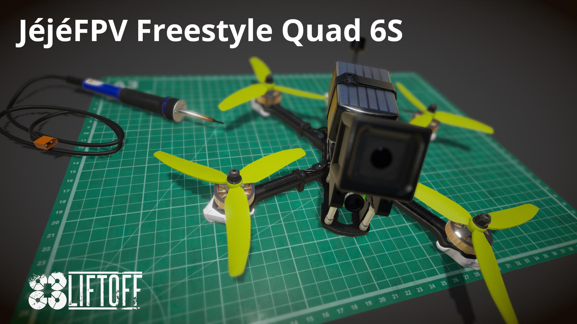 JéjéFPV Freestyle Quad 6S