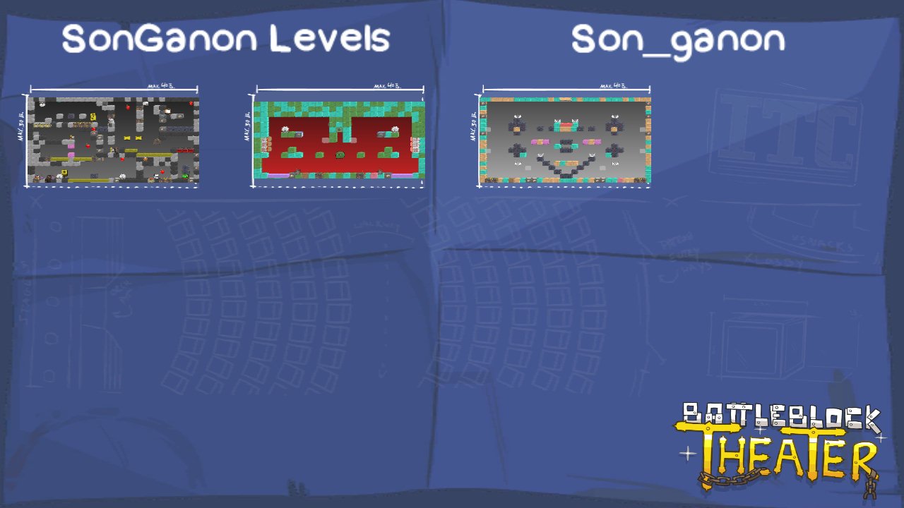 SonGanon Levels