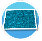 light blue carpet