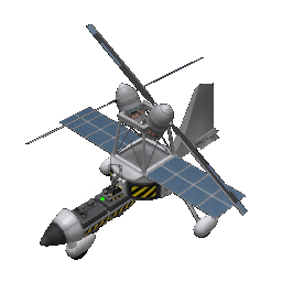 Intermeshing Rotors Helicopter