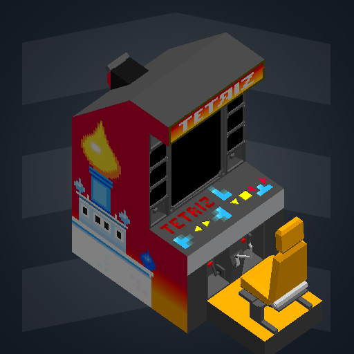 Arcade Game Tetriz (Fully playable Tetris game)