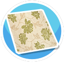 Green Flower Rug