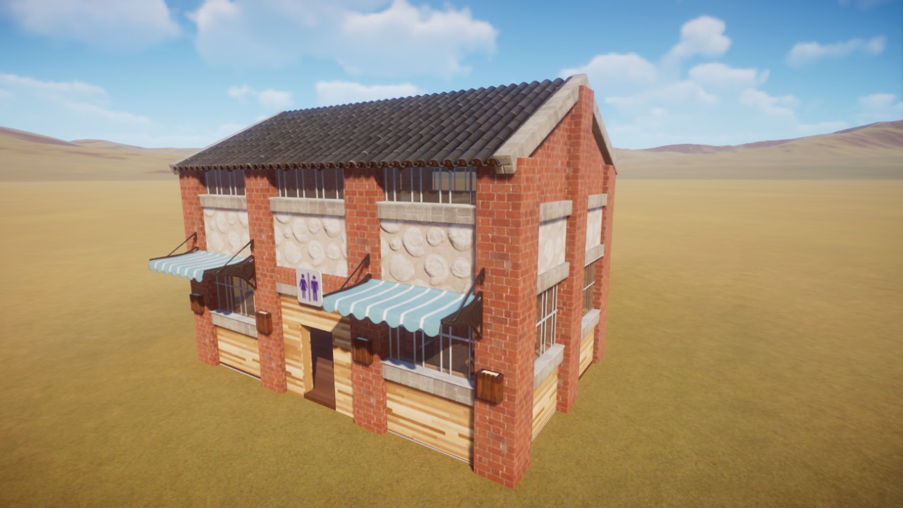 Toilet building