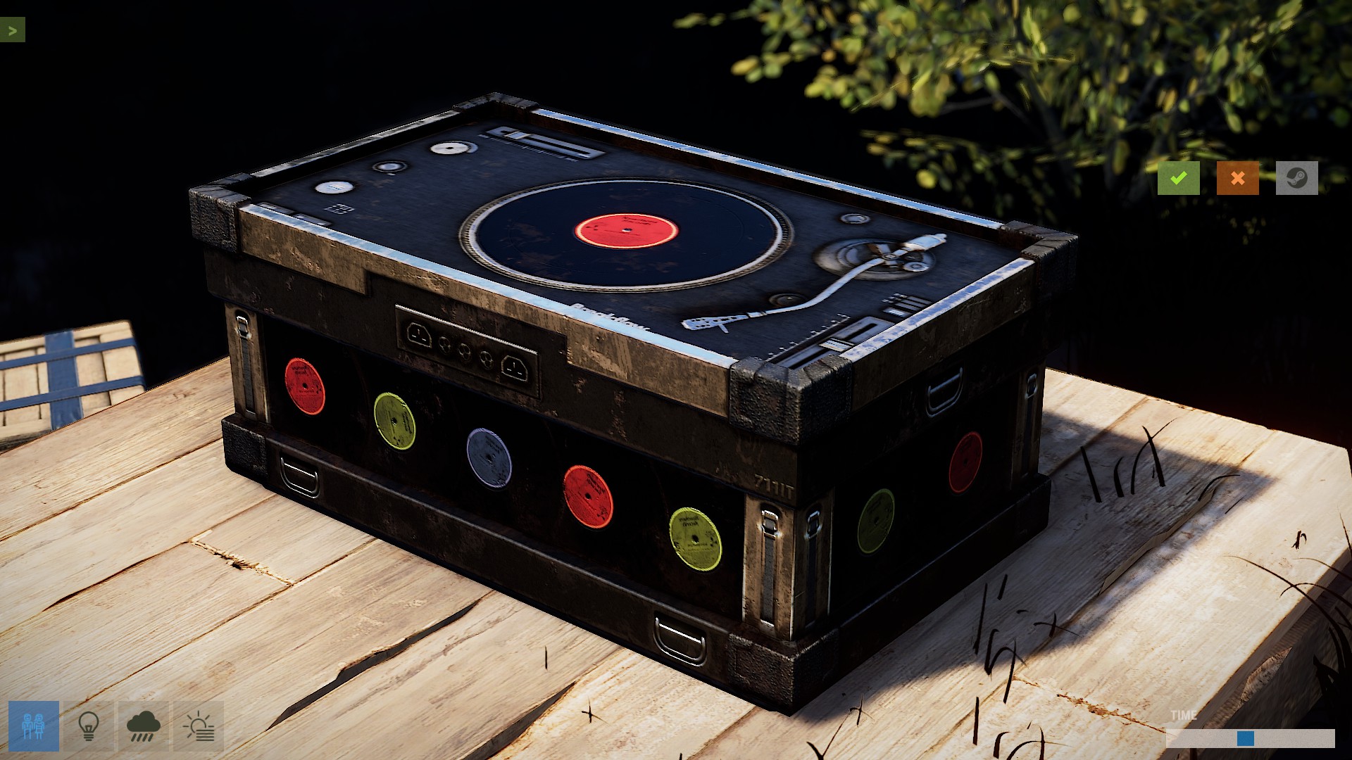 Turntable Box