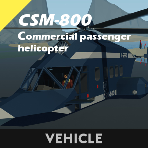 CSM 800 - Commercial passengers helicopter