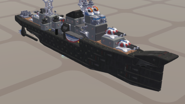 防空駆逐艦DD 秋月Akizuki