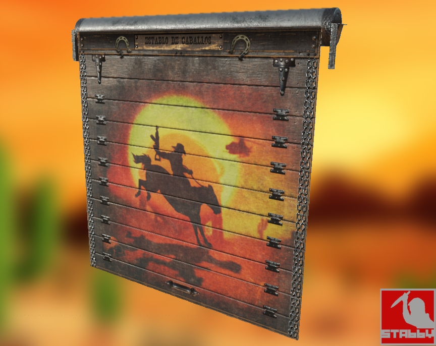 Rust Rider Door