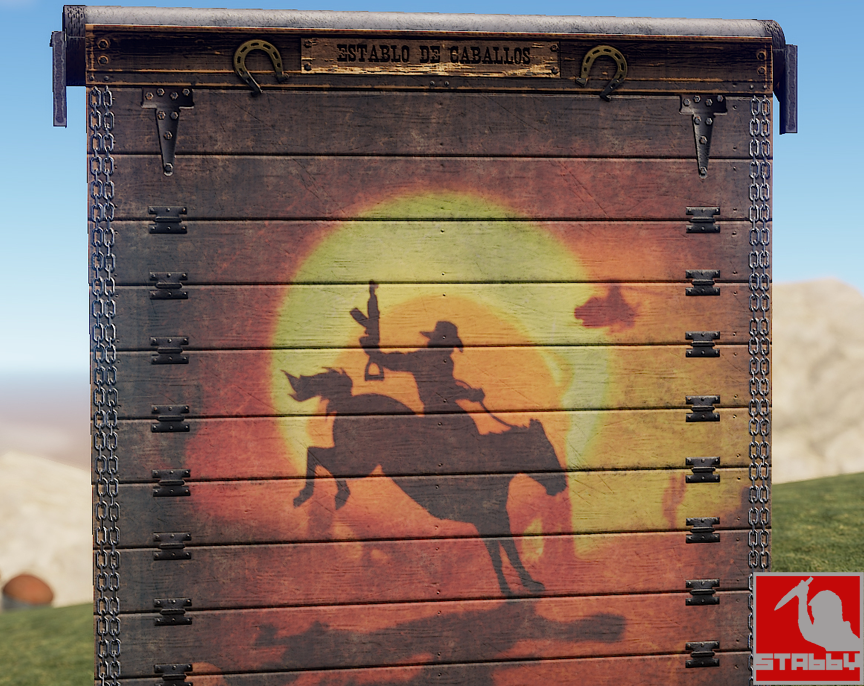 Rust Rider Door