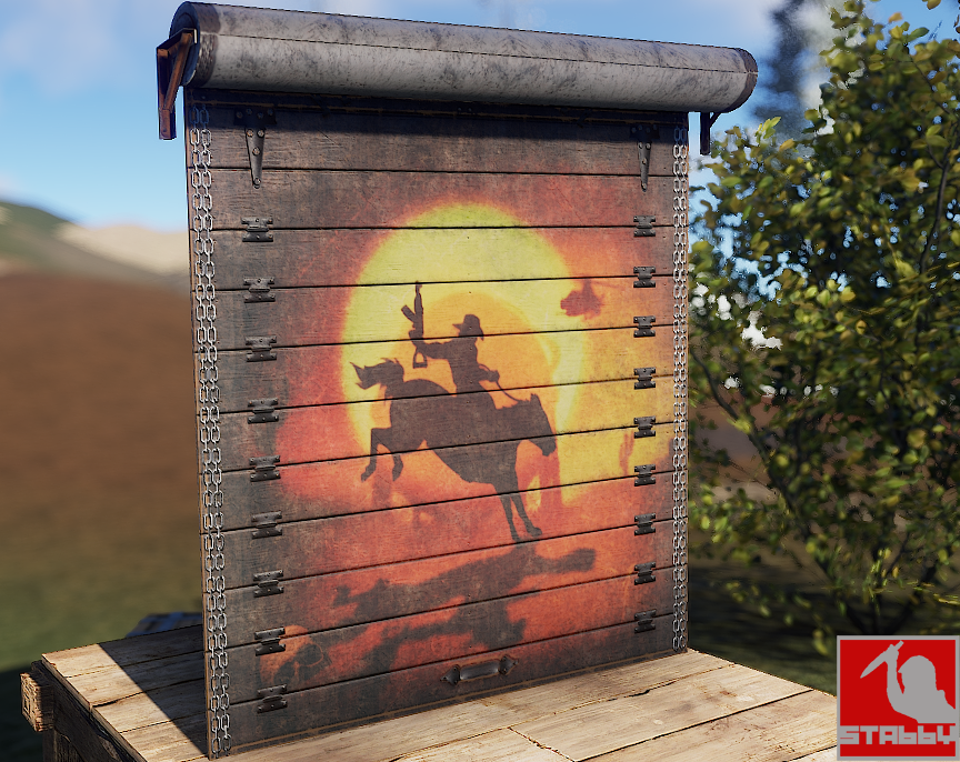 Rust Rider Door