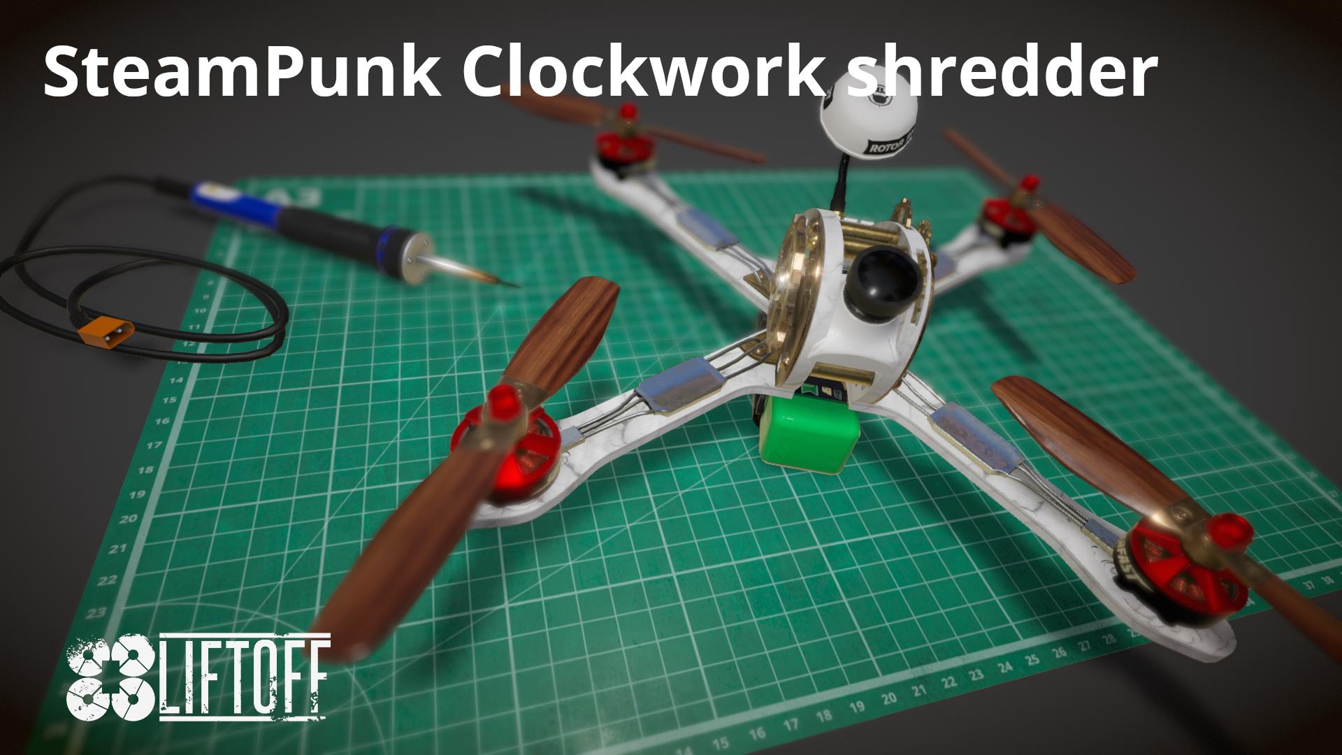 SteamPunk Clockwork shredder