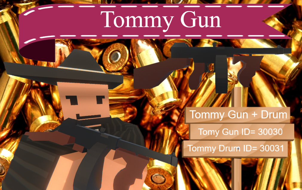 Tommy Gun – Unturned Mod