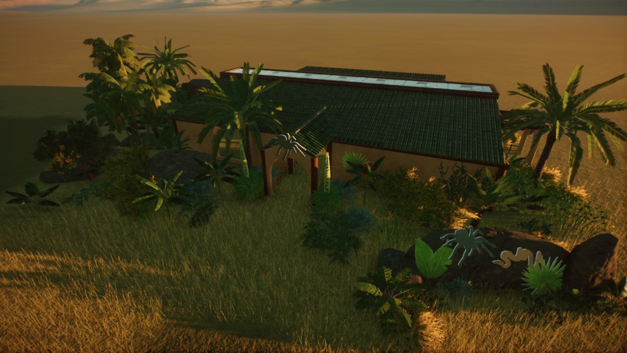 Tropical Terrarium / Vivarium House