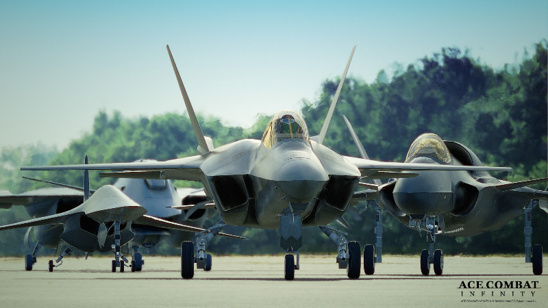 Ace Combat Infinity planes