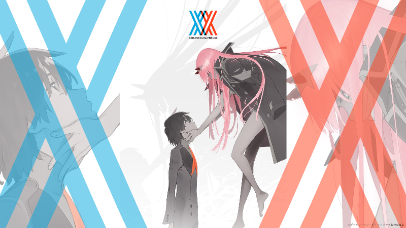 Darling in the Franxx - Hiro and Zero Two
