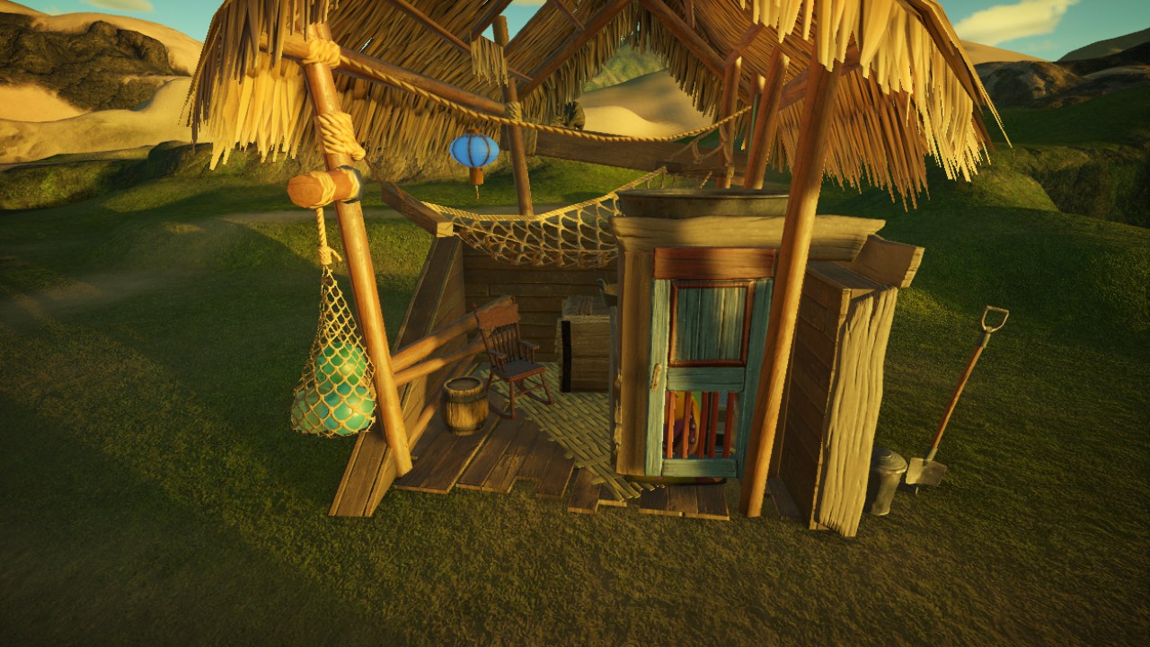 Pirate Retirement Shack Vending