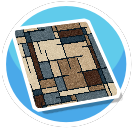 Blue Brown Blocks