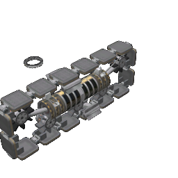 Tank track prototype