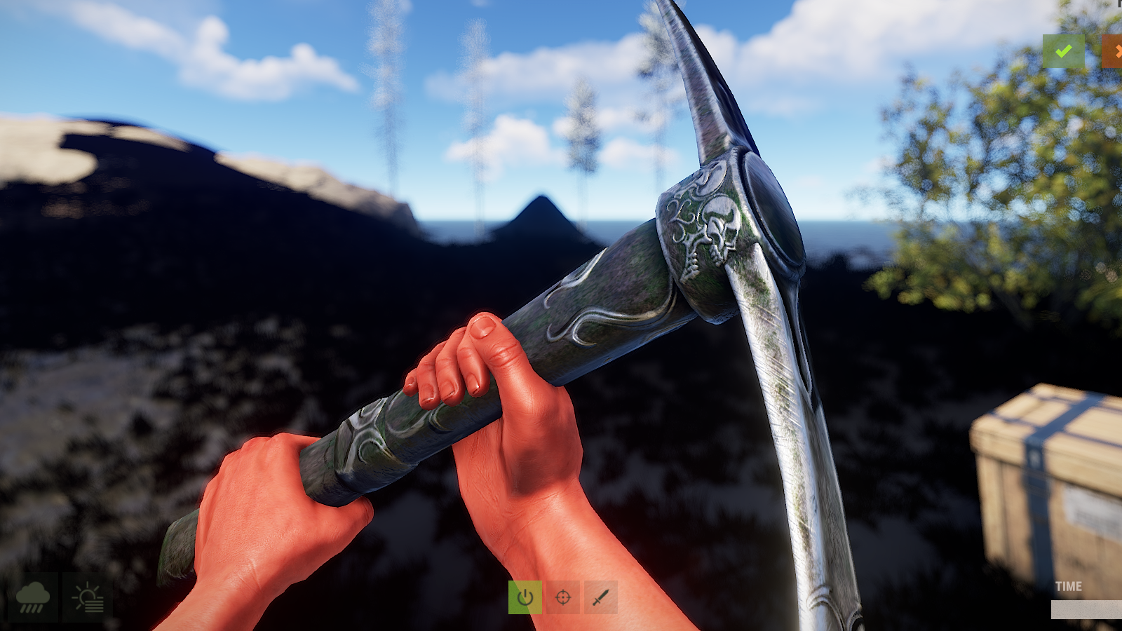 Shadow of Death Pick Axe