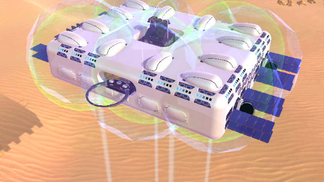 Anti-gravity mobile base