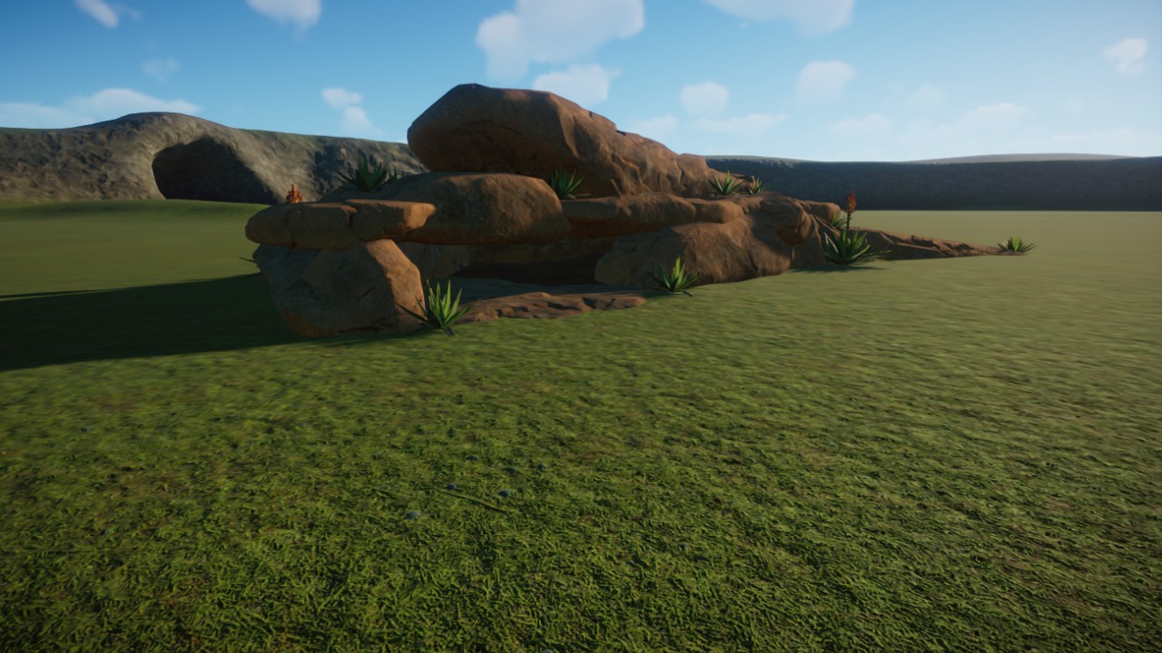 Small desert shelter