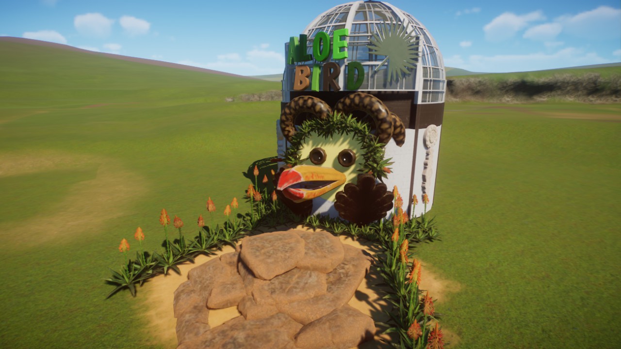 Aloe Bird Wall Decoration preview