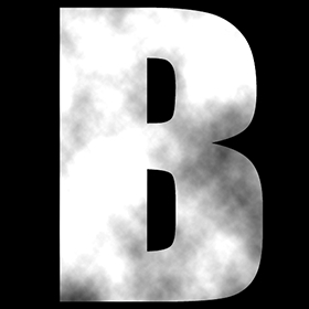 Letter B Decal