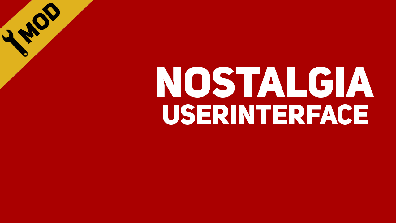 Nostalgia UI – Unturned Mod