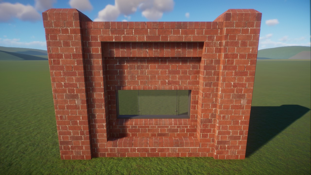 Brick Habitat Wall 1
