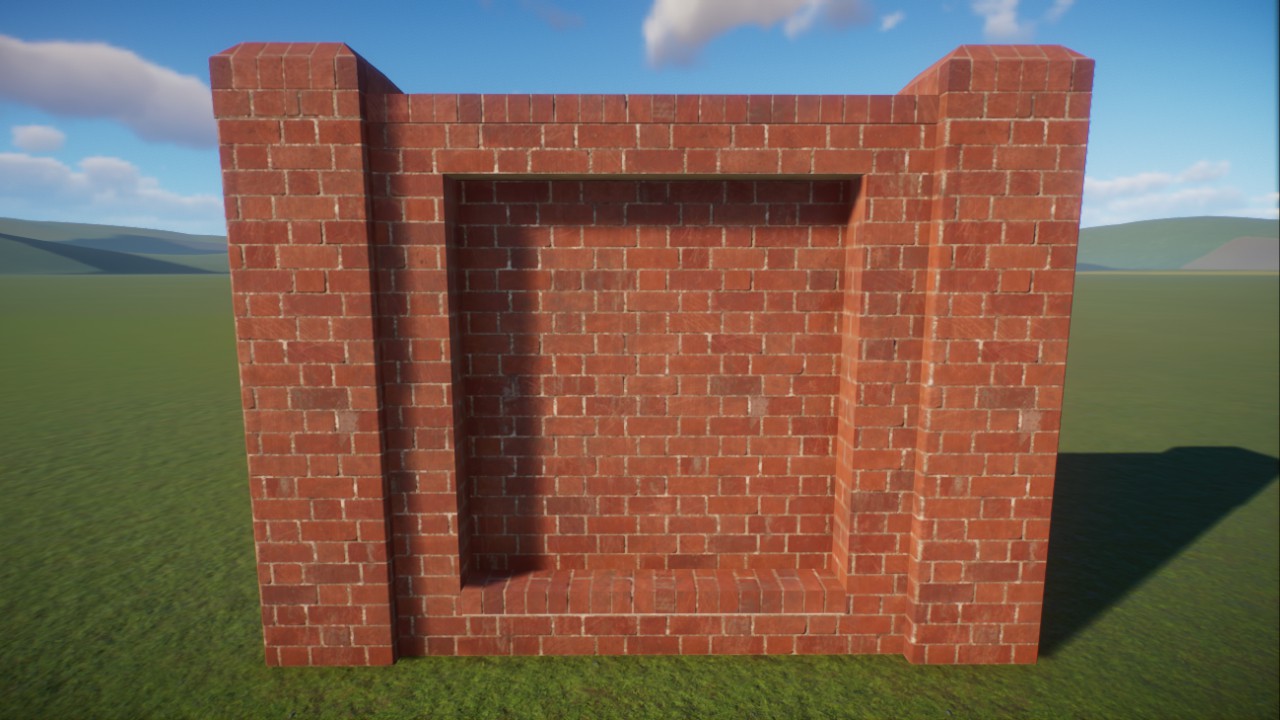 Brick Habitat Wall 2