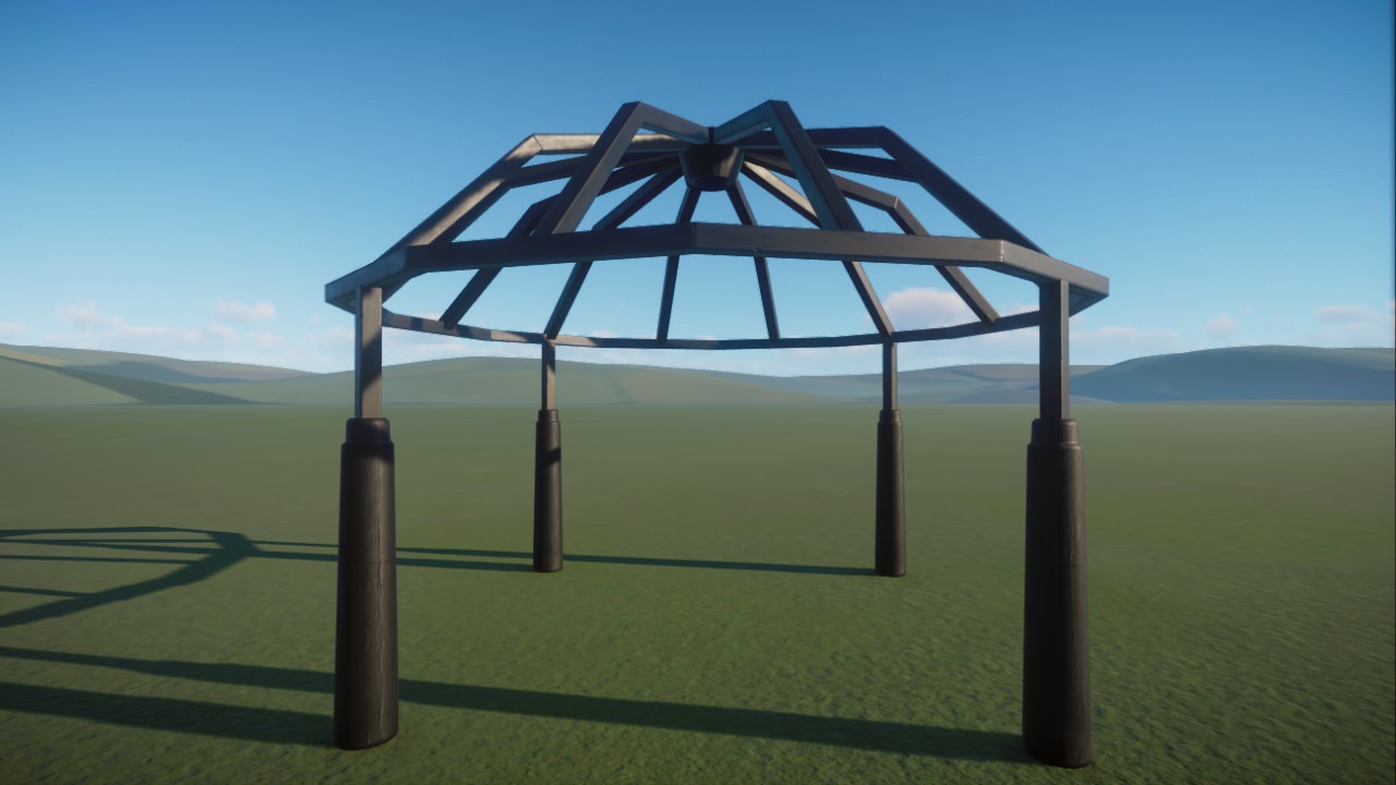 New World Walkway/Pergola 10