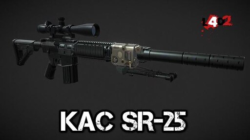 Steamワークショップ::FA:S KAC SR-25 Suppressed (Military Sniper)