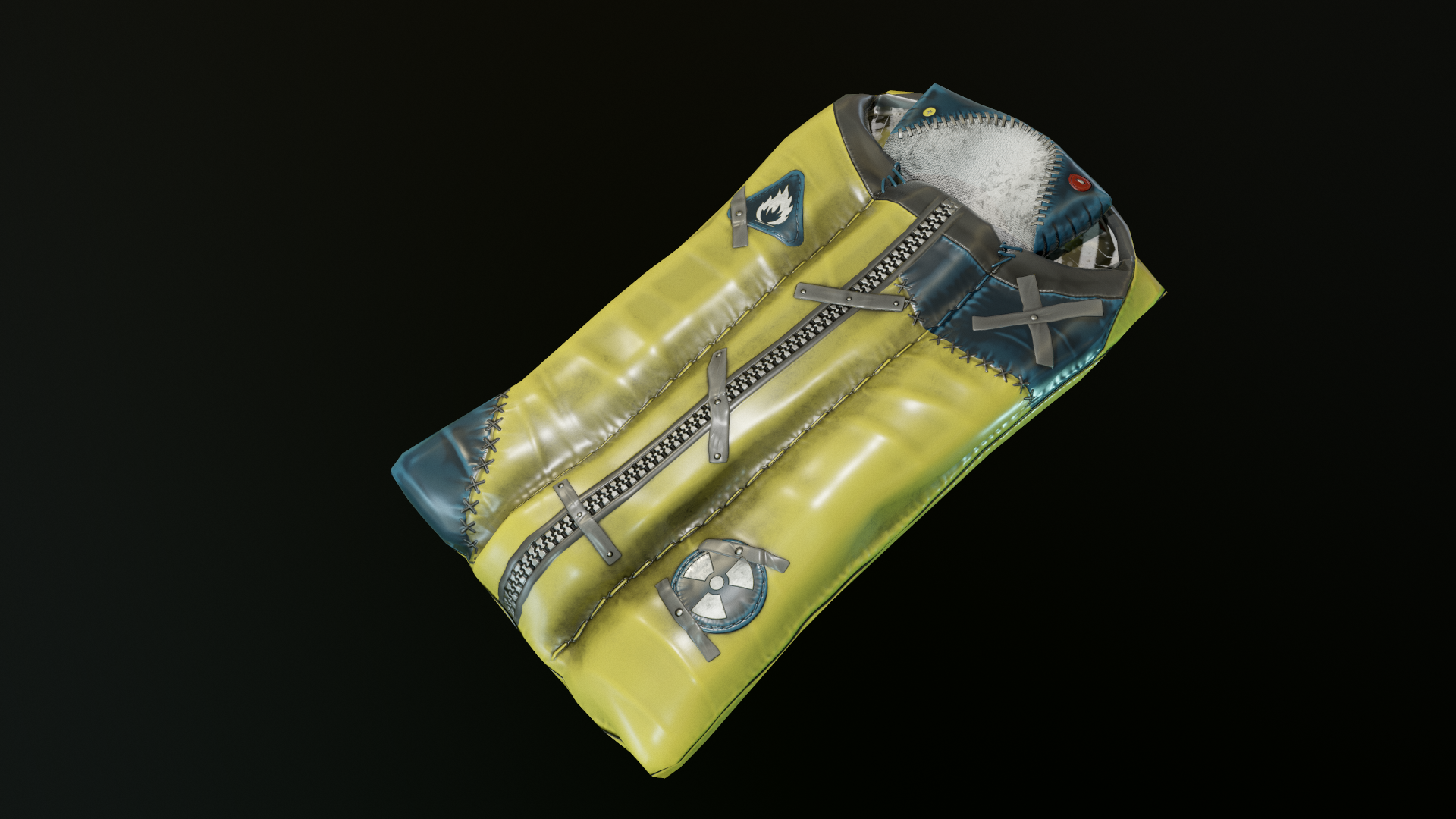 Salvaged Hazmat Bag