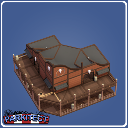 Wild West Corner House 1
