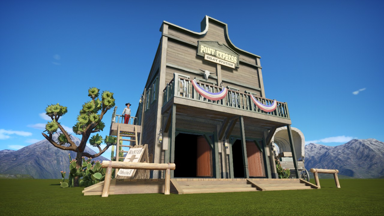 Western Cowboy Pony Express preview