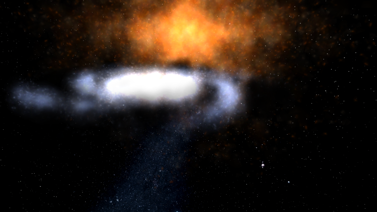 IC1101 And Milky Way preview
