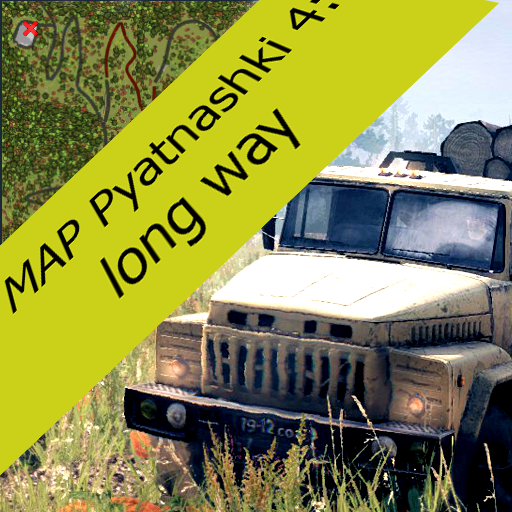 map Pyatnashki 4: long way