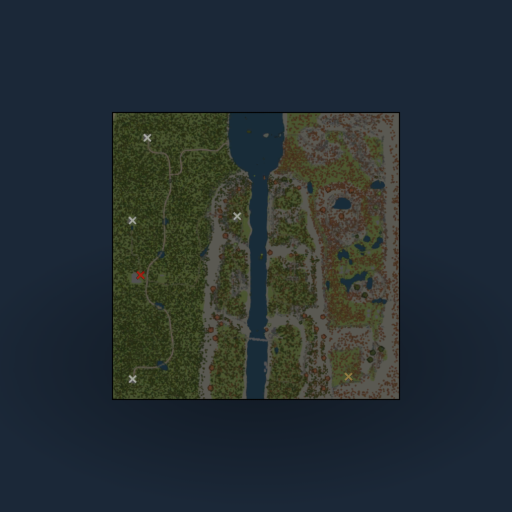 Over the hills and through the river