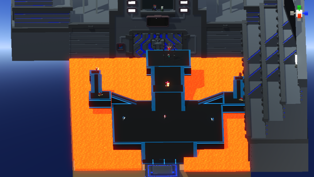 ramps and lava