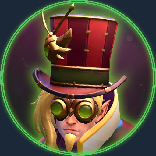 Steampowered magic - head