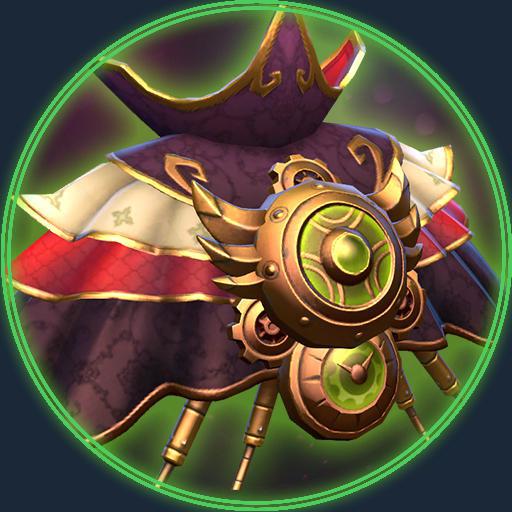 Steampowered magic - shoulders