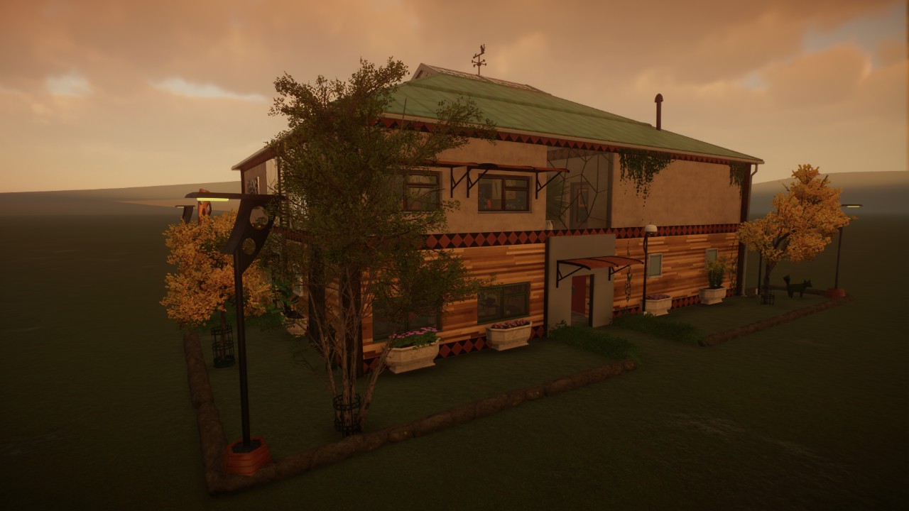 Modern Complete Staff Building preview