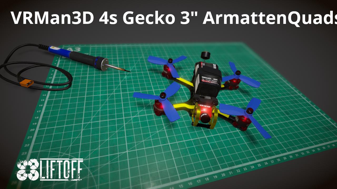 VRMan3D 4s Gecko 3" (feel: HX115hd)