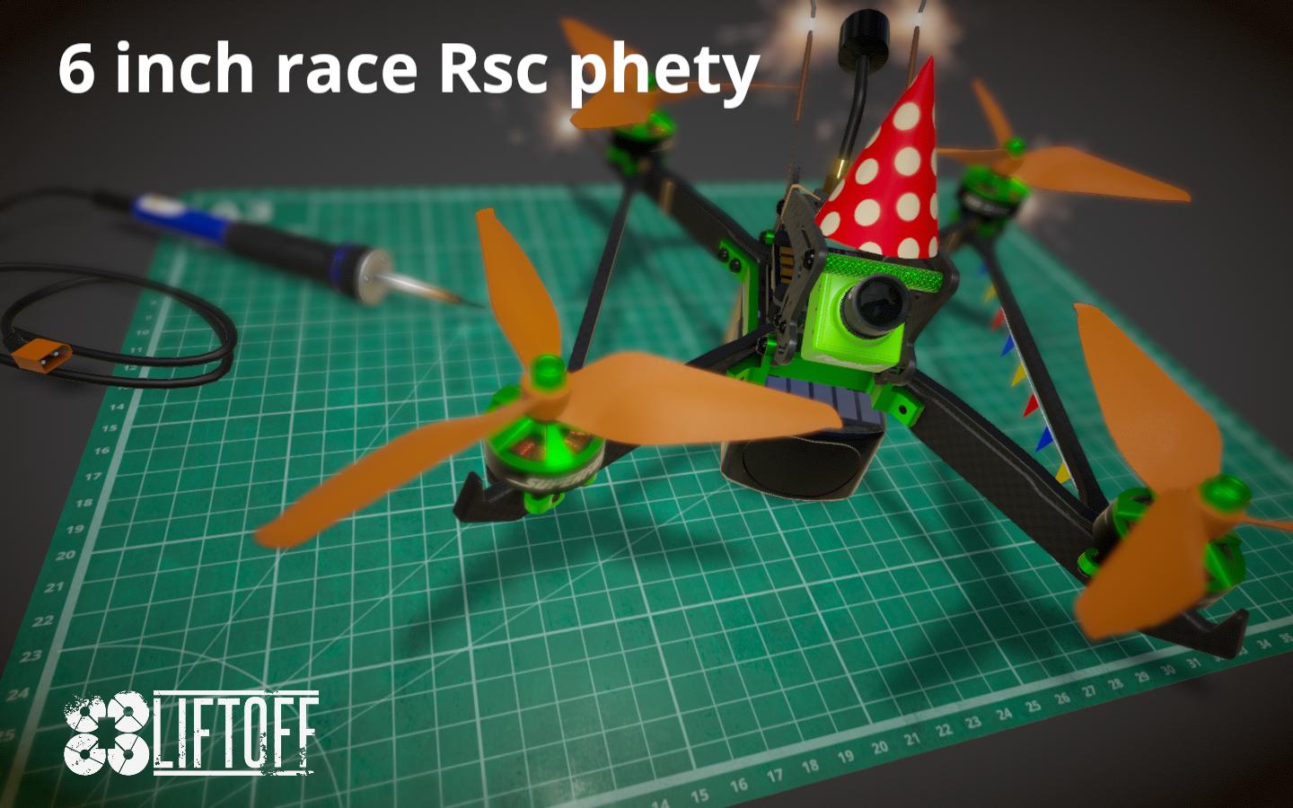 6" race