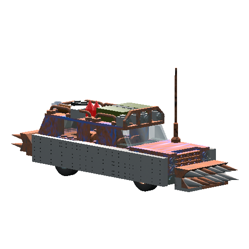 Zombiefied Car
