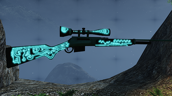Sci-Fi Sniper Rifle