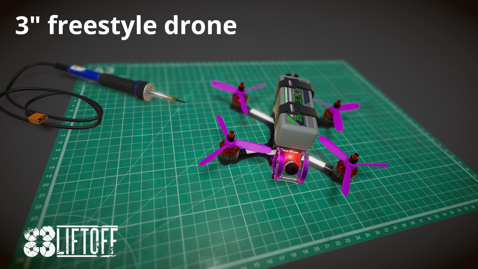 3" freestyle drone