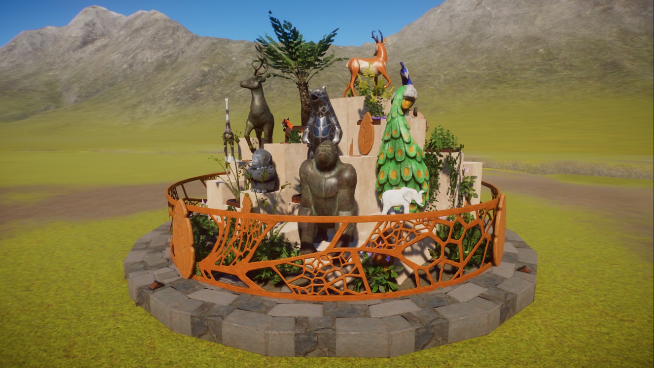 Pixel's Centerpiece ⛲️🌍 [Pixel Zoo]