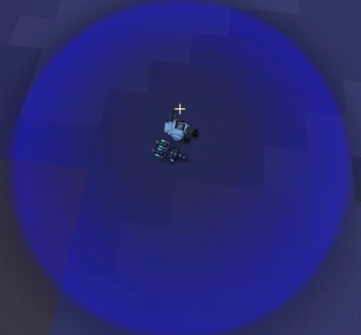 Blue transparent Pyrodisc